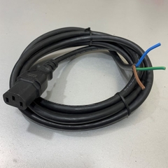Đây Nguồn Đấu Bo Mạch Bare Wire to IEC C13 Electrical Power Cord AC DC Power Supply Extension Cable 250V 10A 3x0.824mm² H05VV-F OD 8.0mm length 4M