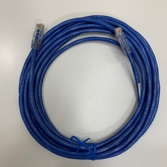 Cáp Mạng OEM UC-CMC050-01A Dài 5M 17ft Cable Blue CAT6 UTP 24AWG Industrial Ethernet Gigabit RJ45 For HMI PLC Ethernet RJ45 Cable