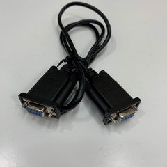 Cáp RS232 DB9 Female to Female Communication Cable Shielded 3.3 Feet Dài 1M For Industrial And Computer