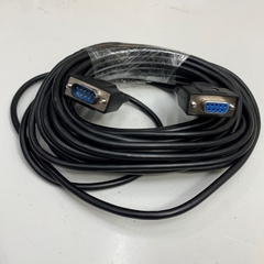 Cáp 10M 33ft Extension Serial RS232 DB9 Male to DB9 Female Straight Through 4 Wire Shielded Cable