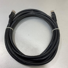 Dây Nhẩy Chuẩn Công Nhiệp TRIPP LITE CAT6 Gigabit Snagless UTP PVC UL 24AWG Industrial Ethernet RJ45 Network Patch Cord Straight Through Cable Black Length 3M