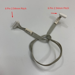 Cáp 6 Pin IDC 1 Row 2.54mm Pitch 6 Wire Cable Dài 32Cm