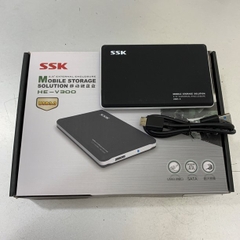 Hộp Đựng Ổ Cứng Gắn Ngoài 2.5 inch Sata HDD Box 3.0 SSK HE-V300 Cáp USB 3.0 Type A to Type Micro B Dài 0.5M