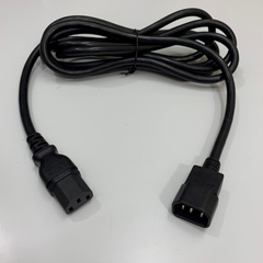 Dây Nguồn Cisco CAB-C13-C14-2.7M 9Ft Dài 2.7M AC Power Cord 13A 250V 16AWG 3x1.31mm² VW-1 105°C CSA SJT UL Cable OD 8.4mm E55333 LONGWEL in China