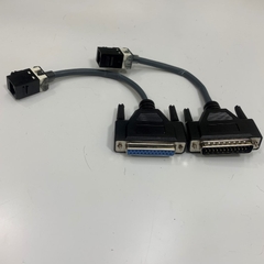 Cáp Chuyển Pangolin Quickshow and Ishow Laser Software Connection Cable Adapter RJ45 Female to DB25 Converter ILDA Cable Dài 20Cm