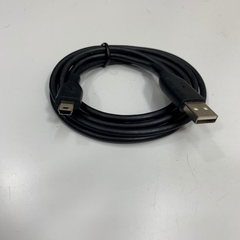 Cáp Kết Nối BMXXCAUSBH018 Schneider Electric Dài 1.3M 4.3ft USB 2.0 Type A to Mini B 5 Pin Shielded Cable E166307 AWM 2725 80ºC 30V VW-1 For Siemens SIMATIC HMI With Computer