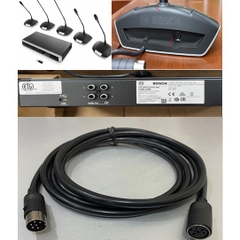 Cáp Bosch LBB 4116/05 DCN Extension Cable 5M For Hệ Thống Âm Thanh Hội Thảo Kỹ Thuật Số CCS 1000 D Compact Digital Discussion System