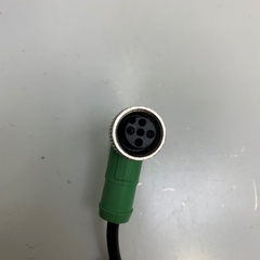 Đầu Jack Original Phoenix Contact Connector M12 A-Code 5 Pin Female (3 Pin Signal Line) Right Angle Plug