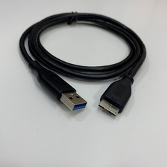 Cáp USB 3.0 Type A to Type Micro-B Data Cable 3.3Ft Dài 1M For Basler Industrial USB 3.0 Camera and Computer Desktop, Laptop