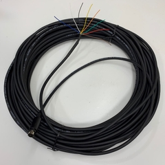 Cáp Điều Khiển GT10-C200R4-8P Dài 20M 66ft RS-422 Cable Connector MD8M to 8 Core Open Cut End For Mitsubishi PLC Melsec FX Series With HMI Mitsubishi GT10 GOT1000 GOT2000 Series