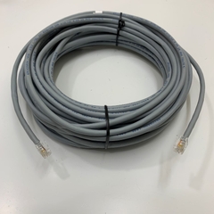 Cáp Polycom Microphone Cable RJ12 6P6C 6 Pin Male to Male Extension Dài 10M