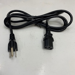 Dây Nguồn 1.8M 6ft Cisco CP-PWR-Cord-NA= Power Cord NEMA 5-15P to C13 10A 125V/250V 18AWG 3x0.824mm² Cable For Cisco Switch Networking Desktop Computer
