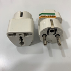 Rắc Chuyển Nguồn Travel Adapter EU Plug to Universal Adapter White 10A 250V ZL:003