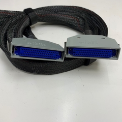 Cáp Original FANUC I/O Cable Flat Ribbon Data Rainbow Connector Honda MR-50L 50 Pin Female to Female Dài 2M 6.5ft For FANUC CNC Data witch Terminal Board I/O Connection Line Cable