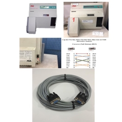 Cáp Kết Nối Điện Giải Avl 9180 Electrolyte Analyzer Giao Diện RS232 Trao Đổi Dữ Liệu Với Máy Tính Communication Crossover DB9 Female to Female Dài 10M