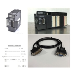 Cáp Lập Trình IC690ACC901 RS232/RS422 Adapter PLC Programming Cable 1.5M For PLC GE Fanuc Series 90-30 to Computer