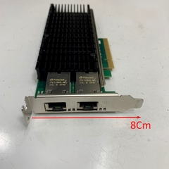 Card Mạng Intel 10G PCI-E X8, X16 Network Card with 10Gbps Dual RJ45 Ports Intel X540-T2 For SFF Small Form Factor Business Desktop Computer
