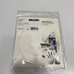 BELDEN AX200659 Fiber Ribbon Fibers Pigtail LC SM OS2 Single Mode OD 0.9mm White SM LC/UPC 2 Meter