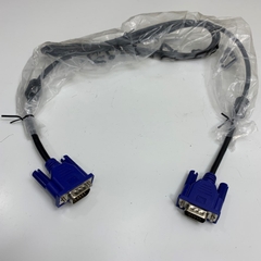 Cáp VGA to VGA Male/Male Cable Dài 1.5M 5ft Original Monitor Cord Blue Plug For PC Computer