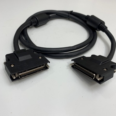 Cáp Điều Khiển SCSI MDR 50 Pin Male to Male 3M Connector With Screw Cable E108683 OD Ø 8.0mm Dài 1.3M 4ft For Servo Drive Industrial I/O Cable