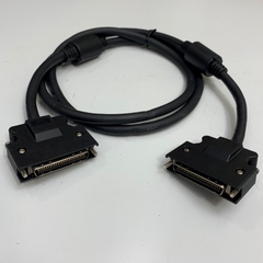 Cáp MR-J3CN1-1M I/O Dài 1.3M 4.7ft Connector MDR 50 Pin Male to Male With Screw Cable For Mitsubishi Servo Driver Control Transmission
