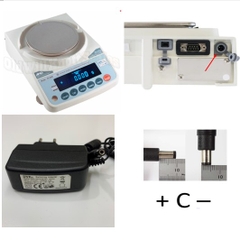 Sạc Cân Điện Tử OEM A&D AX-TB-249E GF12E-US1210 12V 1A DVE + ---C--- - Connector Size 5.5mm x 2.1mm For Balances A&D GF/GX Series GR Series GH Series