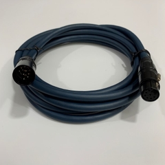 Cáp Microphones Thu Âm Cao Cấp Không Tập Âm Mogami Tube Microphone Cable 7 Pin Neutrik XLR Length 5M For Thiết Bị Phòng Thu