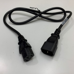 Dây Nguồn Cisco CAB-C13-C14-AC C14 to C13 10A 250V Power Cord 3.3 ft Black Length 1M For Cisco Catalyst Switch L2 L3 Managed Networking Lan Switch Rack Mount