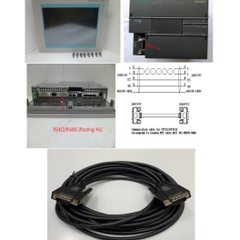 Cáp Lập Trình 6ES7901-0BF00-0AA0 Siemens Touch Panel Connect Siemens S7-200/300 Series PLC Programming Cable 0BF00 Length 7M