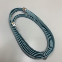 Cáp Điện Thoại Mỏng Dẹt Flat Telephone Cable RJ12 to RJ12 6 Pin 6P6C Male 26AWG Blue Length 1.5M