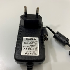 Adapter 15V 1A OEM DC-1501 Connector Size 5.5mm x 2.1mm
