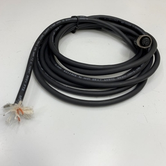 Cáp DM300-M12I/0-F12SR-3M Dài 3.2M 9.6ft Cable M12 A-Code 12 Pin Female to 4 Core Open End ILSAN E211405 105C 300V 4 Core x 0.25mm² For I/O Breakout Cable Power Supply Cognex Industrial Camera