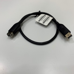 Cáp IEEE 1394b FireWire Cable 9 Pin to 9 Pin WD Wester Digital FireWire 800 Bilingual Cable Dài 0.5M 4064-705065-000