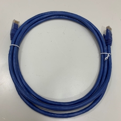 Cáp Mạng Đúc OEM UC-CMC015-01A Dài 1.5M 5ft Cable Blue CAT6 UTP 24AWG Industrial Ethernet Gigabit RJ45 For HMI PLC Ethernet RJ45 Cable