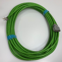 Cáp Điều Khiển Siemens 6ES5727-1CC00 Dài 20M 66ft Connector DB15 15 Pin D-Sub Female to 8 Core Open End Cable Simatic Net 6ES5 727-1 For Industrial Ethernet Siemens Simatic CPU PLC Controller