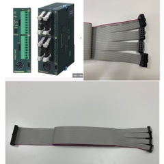 Cáp Kết Nối Module Panasonic FP0R Series PLC I/O Cable IDC 40 Pin 2.54mm to Y Splitter 4 IDC Flat Ribbon 10 Pin Length 0.5M