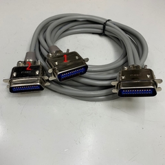 Cáp 2M 6.5ft Centronics 24 Pin Male to 2 Port Dual Centronics 24 Pin Male 2 Rows 2.16mm Pitch Y-Splitter Cable For Servo Drive, PLC, CNC Industrial, Robot Industrial, Medical Connector Cable