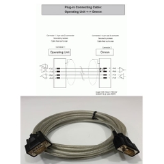 Cáp Lập Trình Siemens Cable RS422 DB9 Male to DB9 Male Length 3.2M For Siemens SIMATIC Operator Interface Panel TD/OP to Omron Hostlink Modules