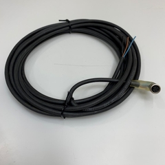 Cáp Điều Khiển BALLUFF - BCC M323-0000-10-004-PX0334-050 Dài 5M 17ft Connector M8 3 Pin A-Code Female 90° Degree to 3 Pin Cable 3x0.34mm² Black E242293 For Automation Sick Sensor