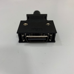 Đầu Rắc Hàn JAE MDR 26 Pin Male SCSI 26 Position Connector With Latch Clip For Servo Drive, Camera Link Industrial