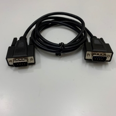 Cáp RS-232C Serial DB9 Male to Male Dài 1.2M 4ft Shielded Cable For Cân Điện Tử CAS XE-600HR, CAS XE Series Industrial Weiching Machine and Thermal Receipt Pinter POS-5870 Interface RS232