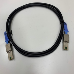 Cáp Dell Part CN-0W390D Dài 2M 6ft External Mini SAS SFF-8088 to SFF-8088 Cable FOXCONN Data Server Raid