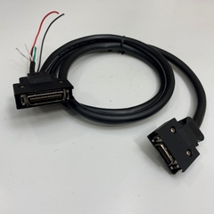 Cáp MDR 36 Pin Male to MDR 20 Pin Male Connector 3M With Latch Clip Dài 1M 3.3ft Shielded Cable 24AWG E88972 CSA LL82951 80°C 300V VW-1 OD 9.0mm For Servo Drive Industrial I/O