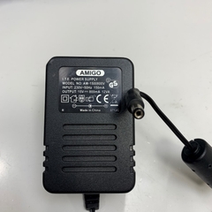 Adapter 15V 800mA AMIGO AM-1500800V Connector Tip Size 5.5mm x 2.1mm