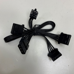 Dây Nguồn Dài 50Cm Power Cable Corsair 34-0 00751 6 Pin to 4 Molex ATA