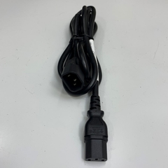 Dây Nguồn Cabinet Jumper Power Cord Cisco CAB-C13-C14-2M Dài 2M 6.5ft 10A 250V 17AWG 3x1.04mm² 105°C Cable OD 7.2mm Longwell For Cisco Catalyst Switch, HPE Switch witch UPS PDU Cabinet