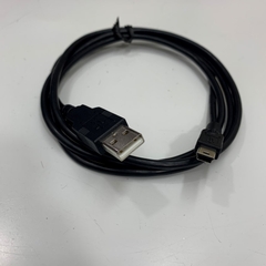 Cáp Lập Trình BMXXCAUSBH018 Dài 1.3M 4.3ft USB Data Transfer Cable Shielded E229586 AWM 20379 VW-1 USB Type A Male to Mini B 5 Pin Male For HMI Schneider HMIGXU Series