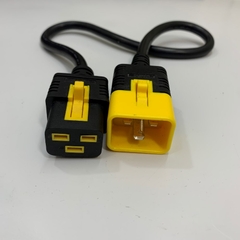Dây Nguồn APC Power Cord Locking C19 to C20 2Ft Dài 0.6M 16A 250V 14AWG 3x1.5mm² Cable OD 8.5mm AP8712S in China