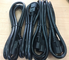 Dây Nguồn IEC C13 to C14 13A 250V AC Power Cord LONGWELL LS-14 E55349 PDU UPS 3x1.31mm Length 1.8M