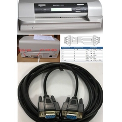 Cáp Máy In Nantian PR9 PR90 Printer Ma Trận Điểm For Sổ Tiết Kiệm Ngân Hàng Giấy Chứng Nhận Quyền Sử Dụng Đất Hộ Chiếu RS232 DB9 Female to DB9 Female Null Cable Length 3M